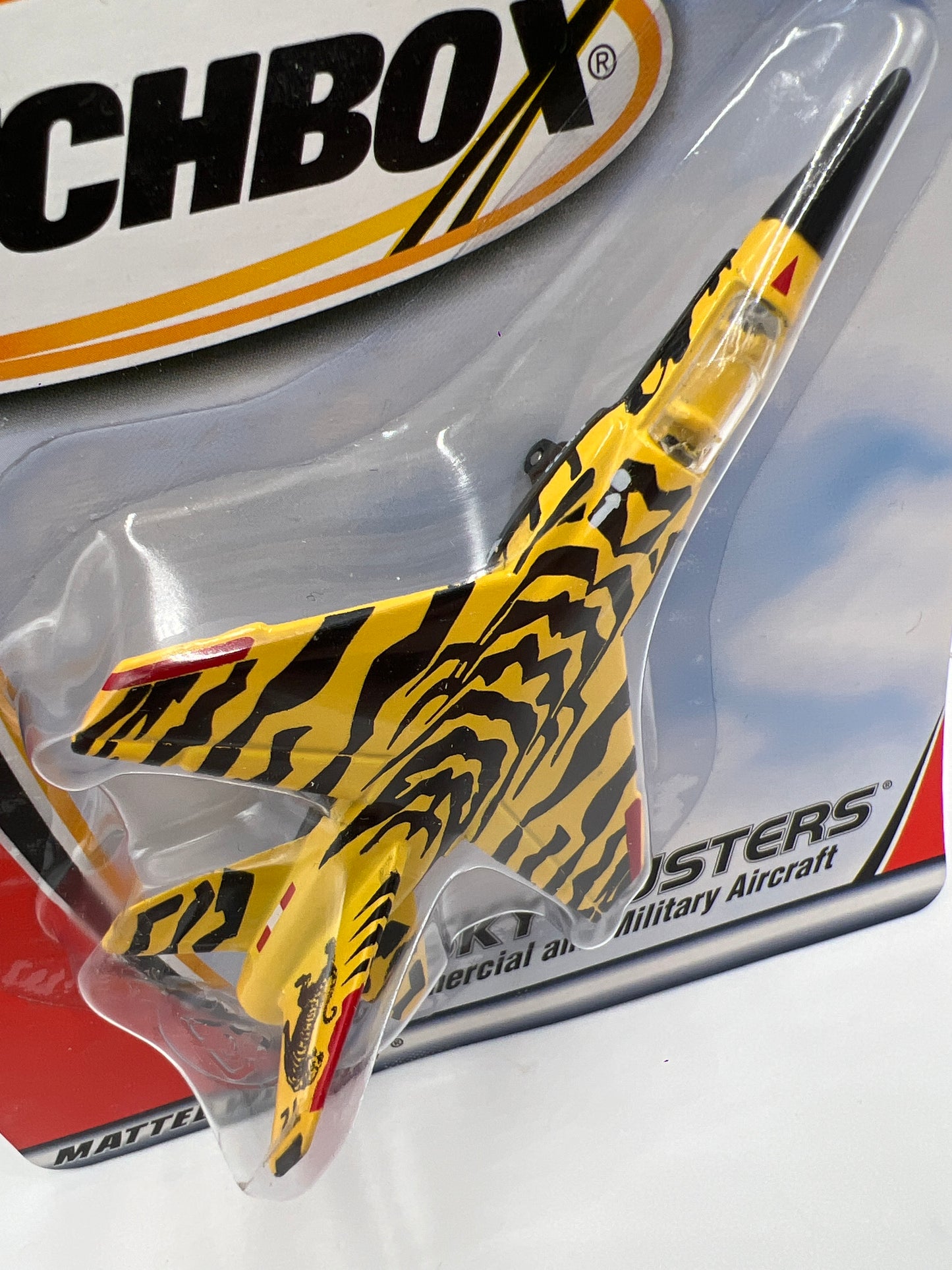 Matchbox Sky Busters Mig-21 Tiger Meet Yellow