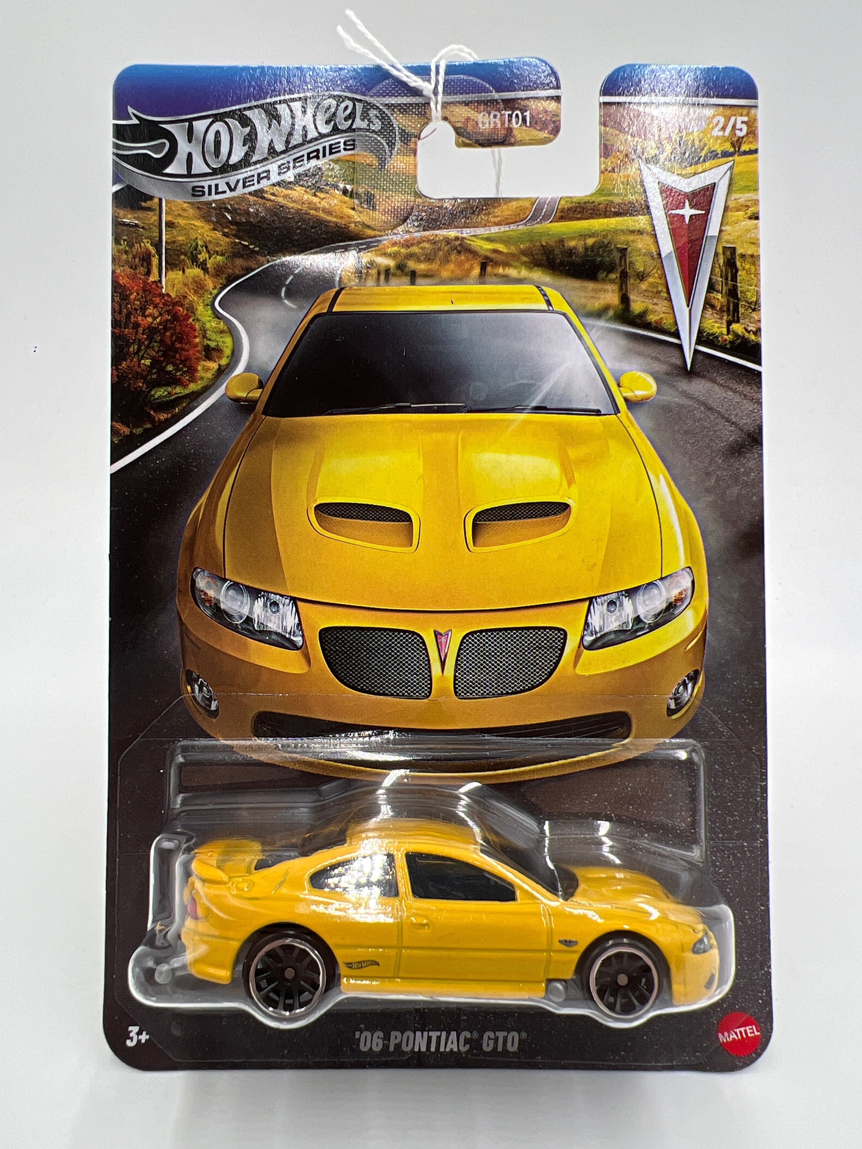 2026 Hot Wheels Silver Series Pontiac #2 06 Pontiac GTO Yellow