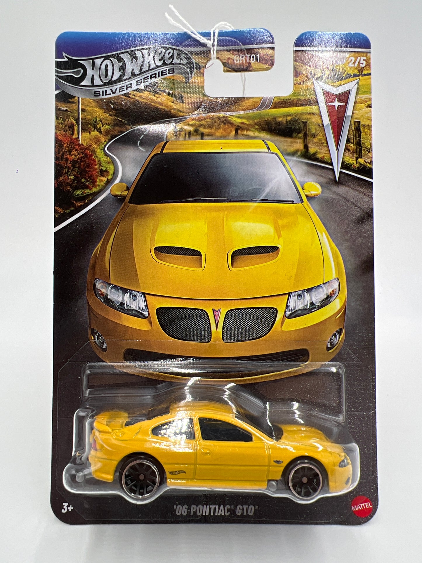 2026 Hot Wheels Silver Series Pontiac #2 06 Pontiac GTO Yellow 162G