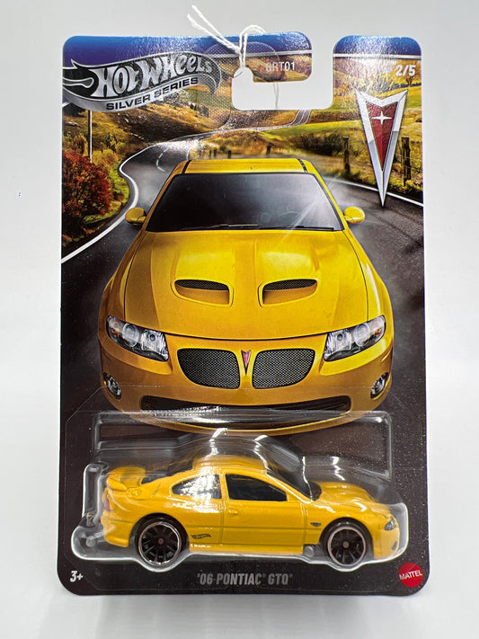 2026 Hot Wheels Silver Series Pontiac #2 06 Pontiac GTO Yellow 162G