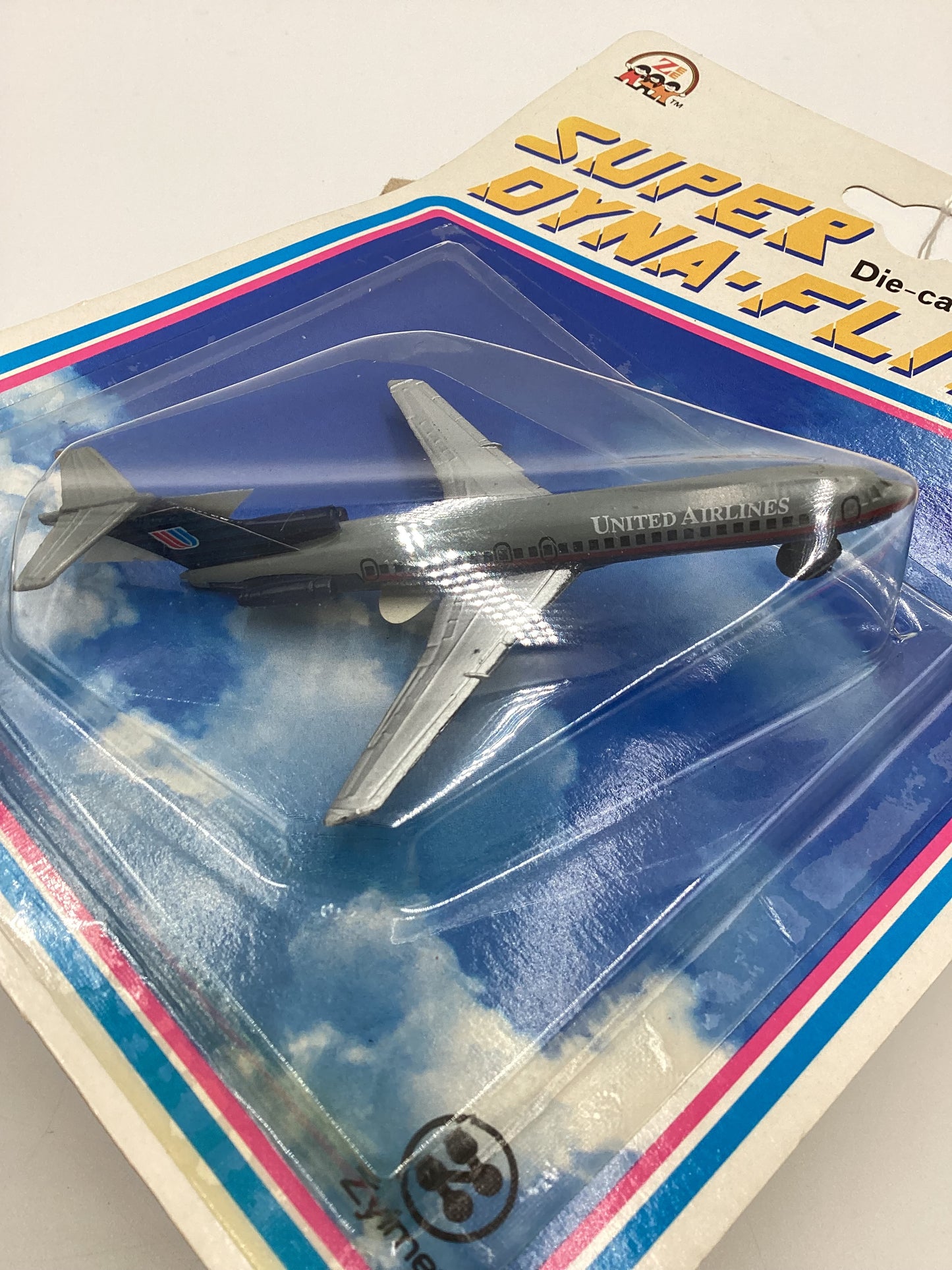 Zylmex Super Dyna-Flites United Airlines Gray