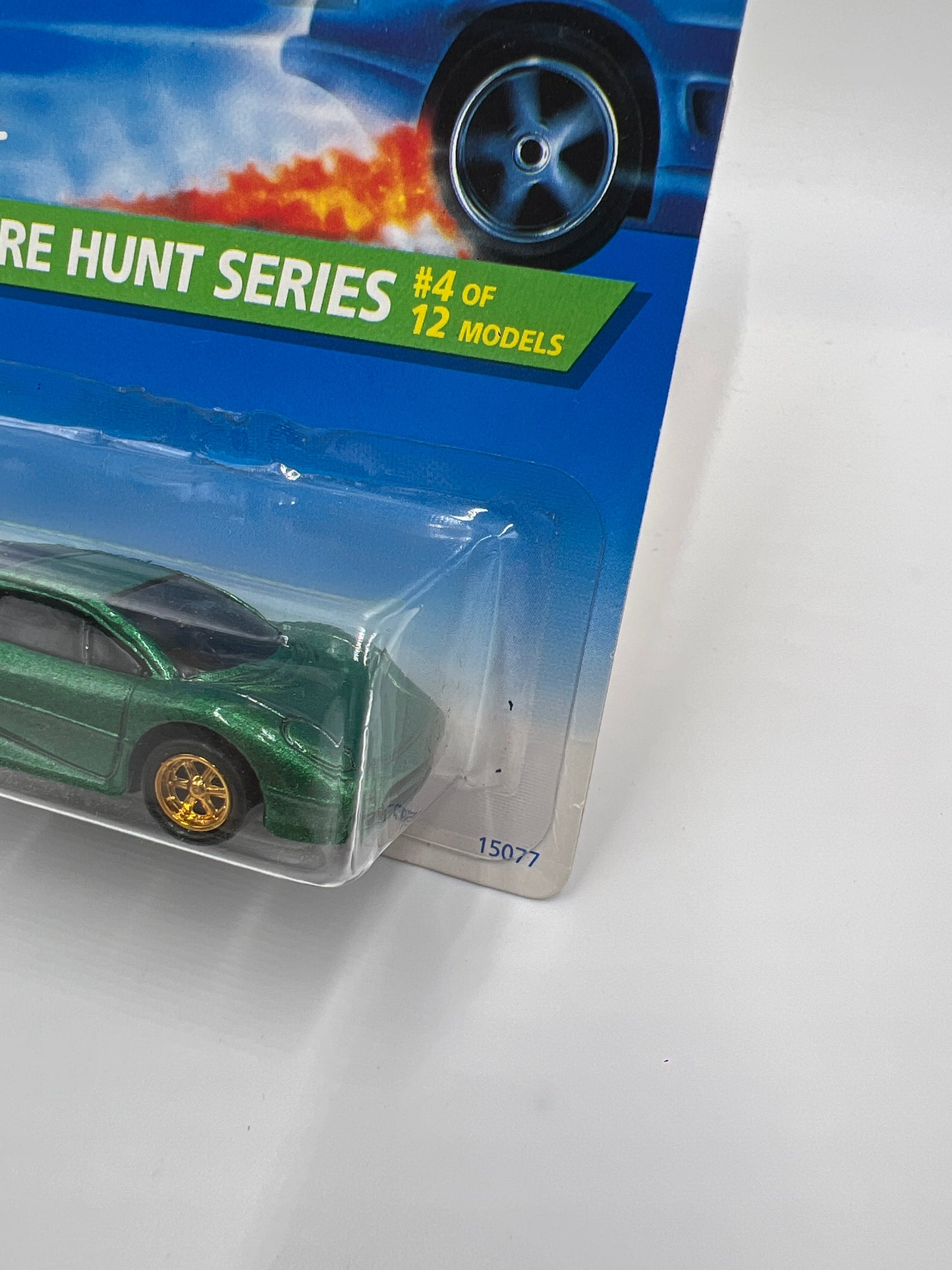 1996 Hot Wheels Treasure Hunt #431 Jaguar XJ220 Green W/Protector