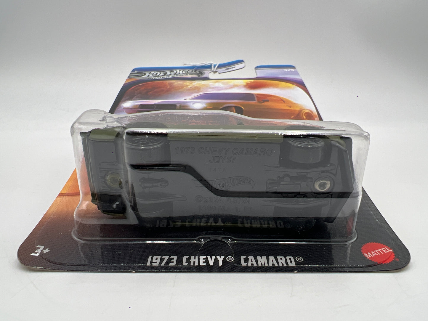 Hot Wheels Silver Series Fast & Furious Villains #4 1973 Chevy Camaro Green 69B
