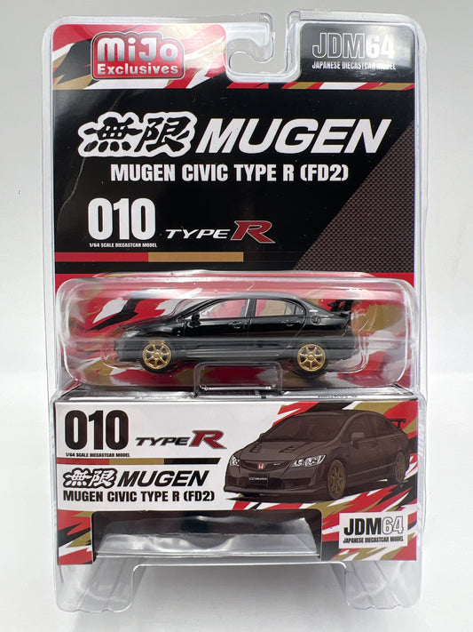 Hobby Japan JDM64 MiJo Exclusives Mugen Honda Civic Type R FD2 Black