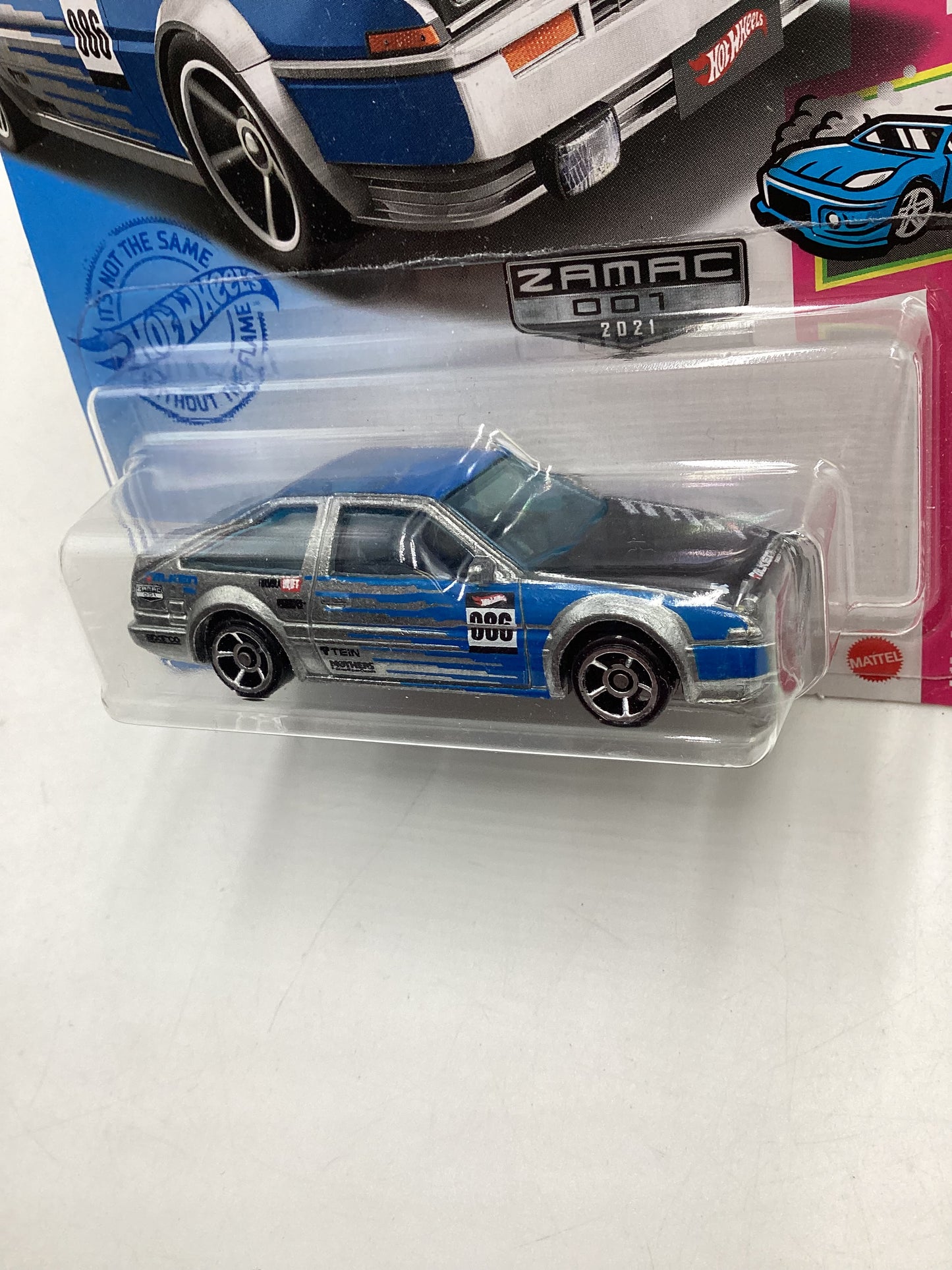 2021 hot wheels Zamac #31 Toyota AE86 Sprinter Trueno #1 144B