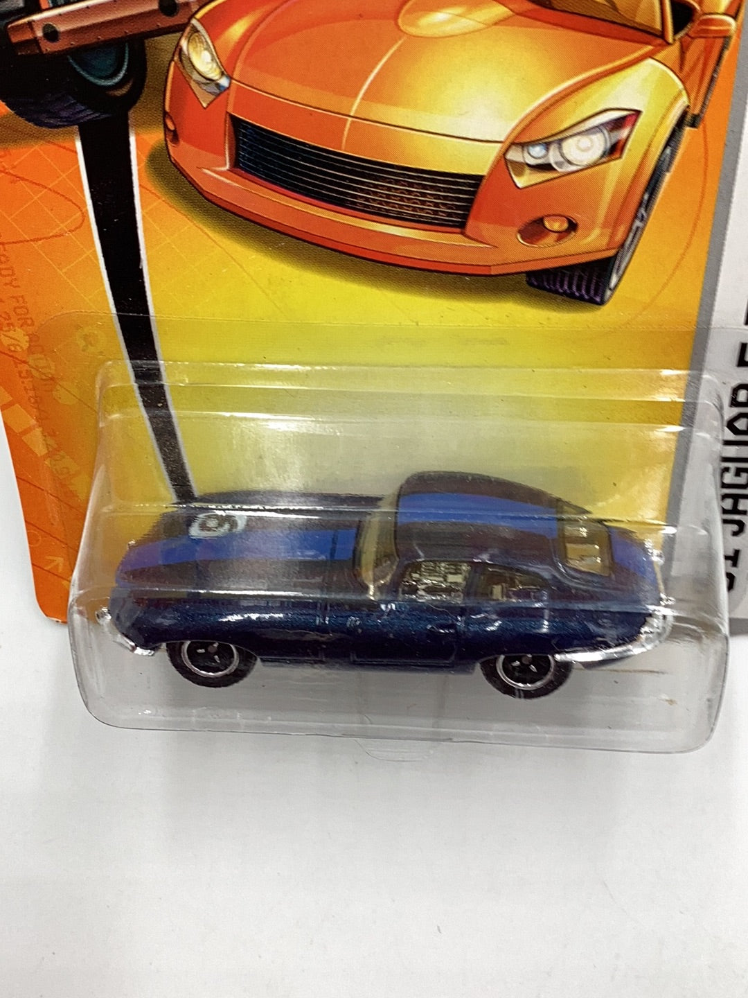 Matchbox 2007 #28 1961 Jaguar E -Type Coupe dk blue 209C