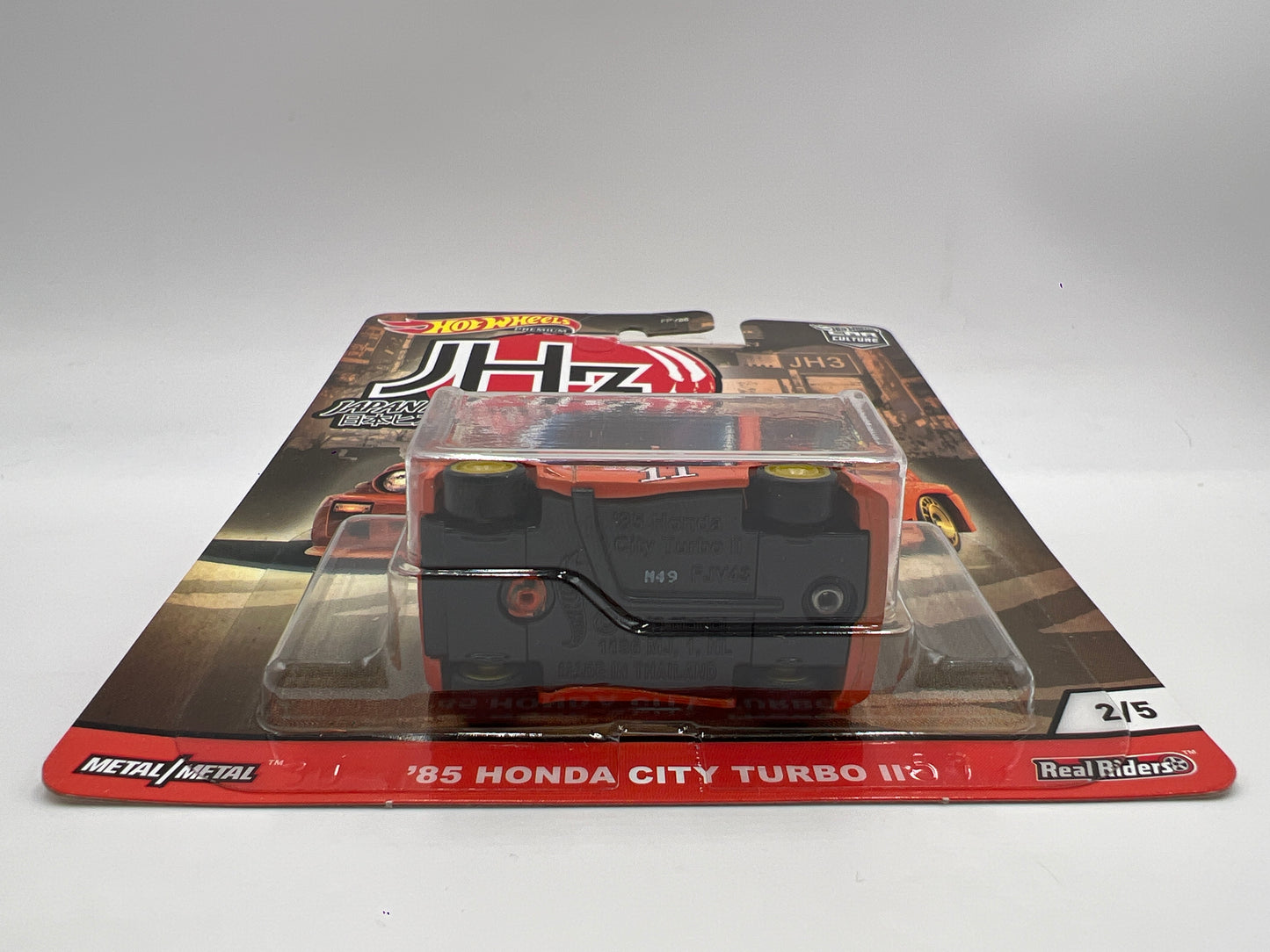 Hot Wheels Premium Japan Historics #2 85 Honda City Turbo II Orange 245i