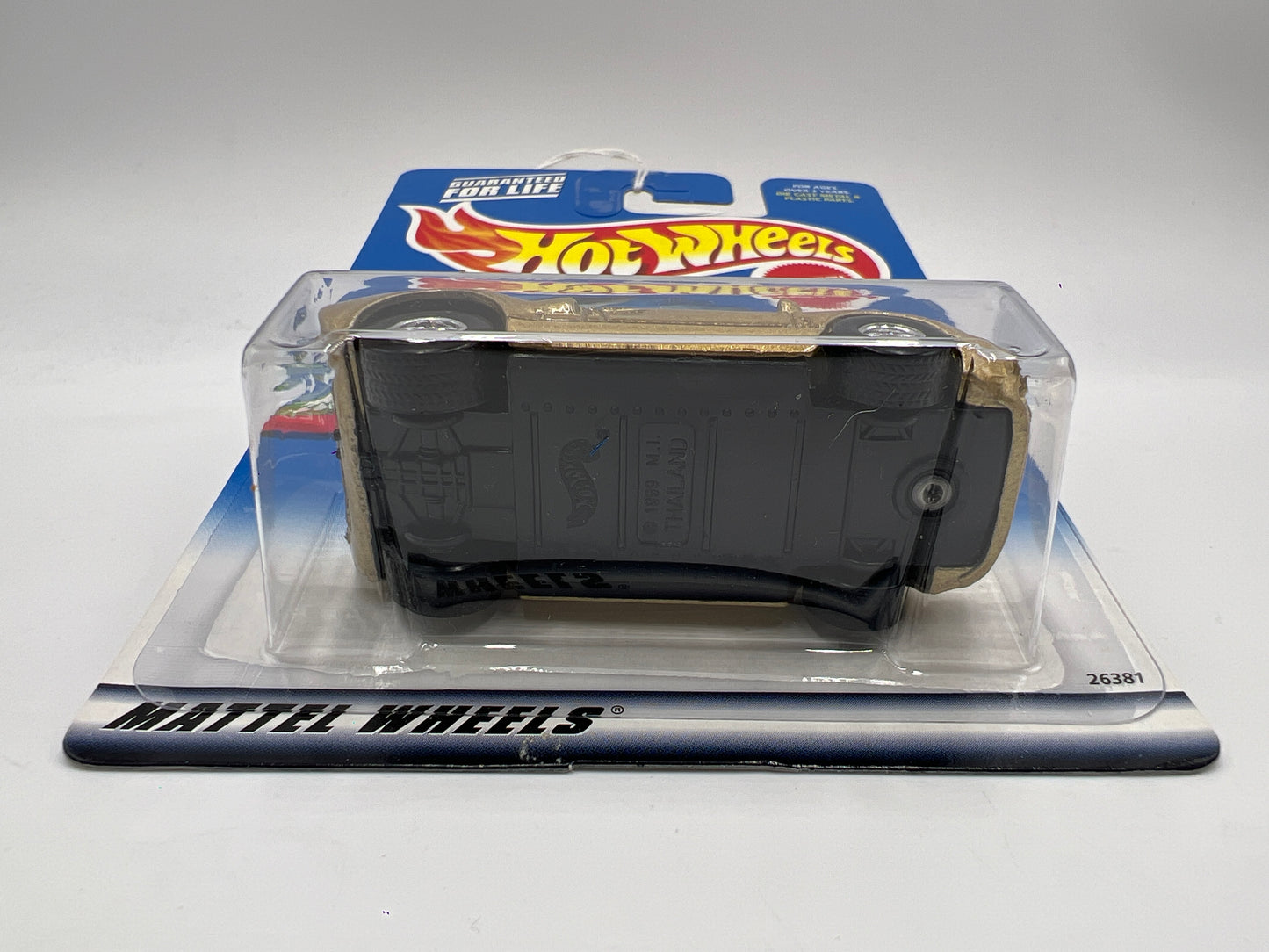 2000 Hot Wheels Treasure Hunt Real Riders #59 Ford GT-40 Gold 275A