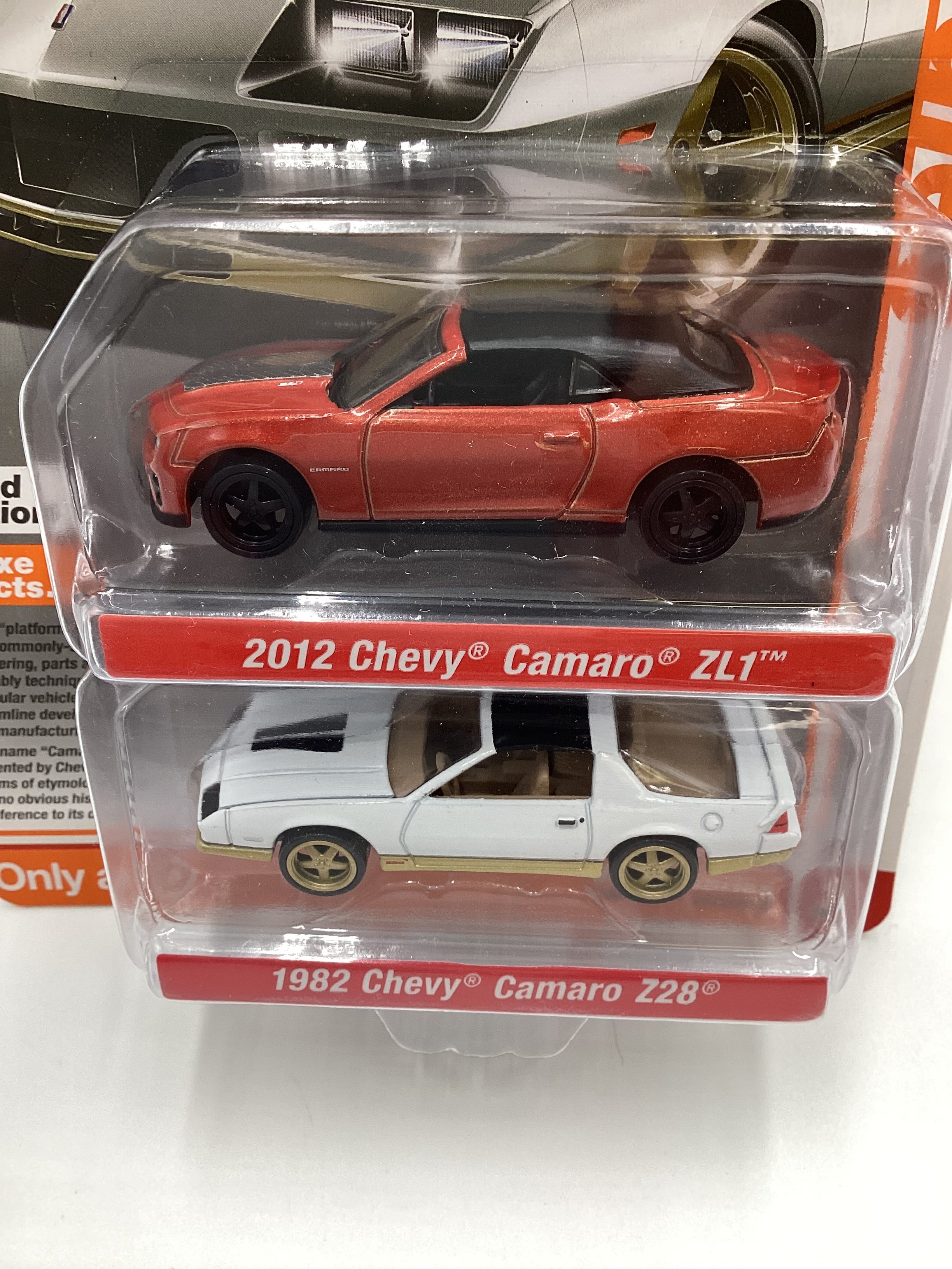 Auto World high quality 2pack camaro