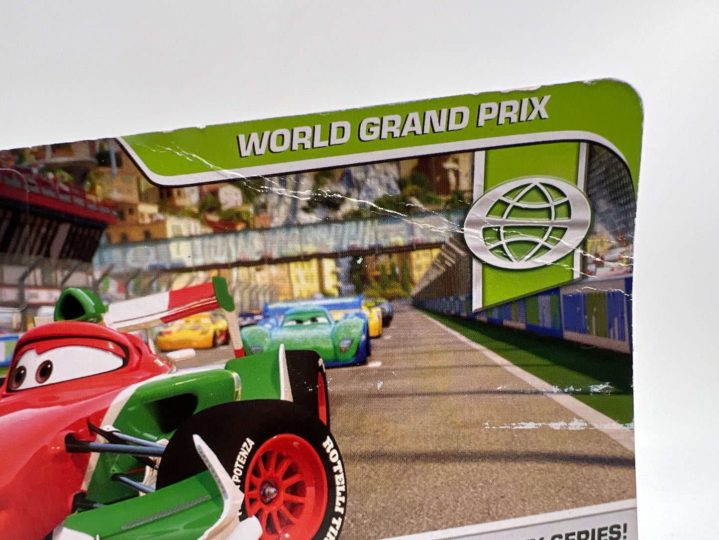 Disney Pixar Cars WGP 2 Pack Nigel Gearsley & Austin Littleton Card Not Perfect