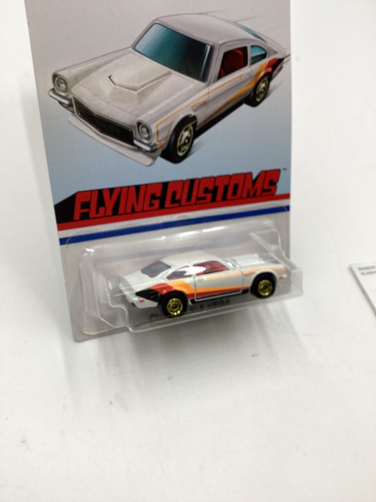 Hot Wheels Target Exclusive Flying Customs Custom V-8 Vega White