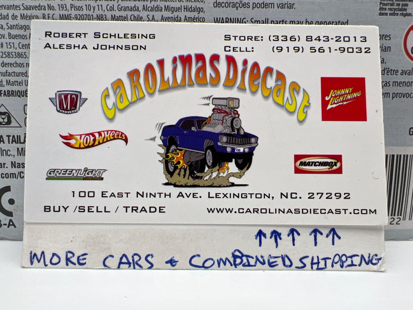 Disney Pixar Cars Hot Rod Steve Hearsell Black