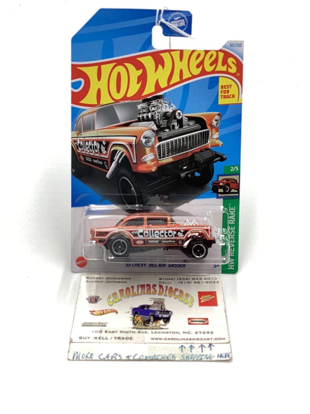 2024 Hot Wheels D case #63 55 Chevy Bel Air Gasser 11C