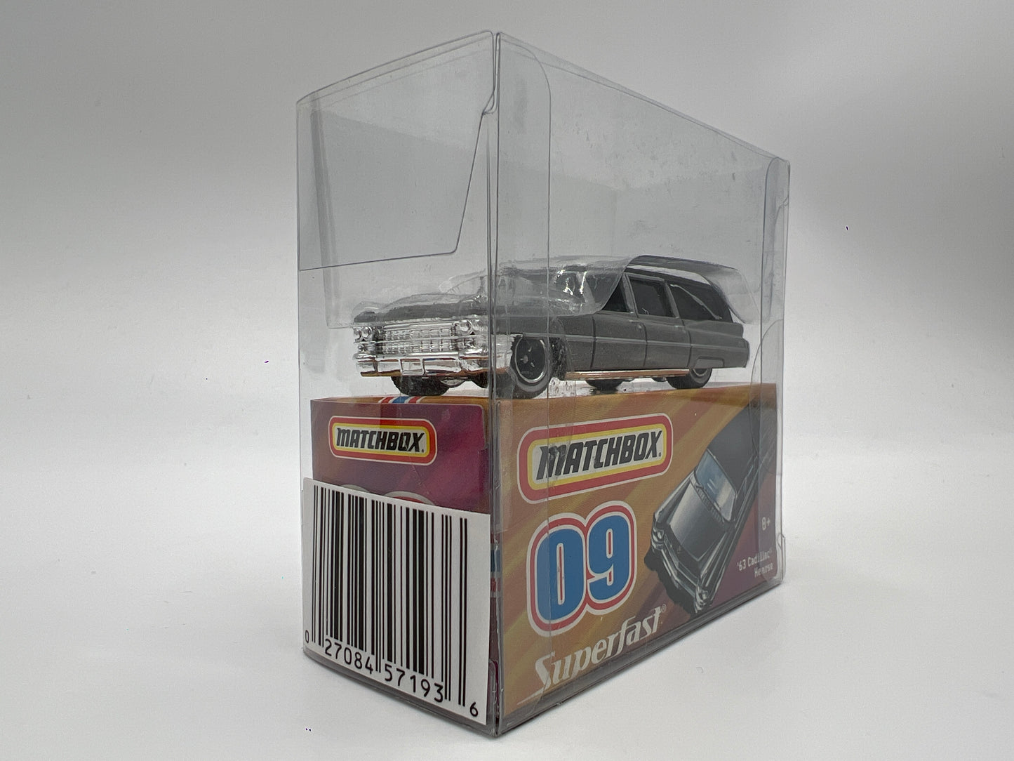 Matchbox Superfast #9 63 Cadillac Hearse Gray