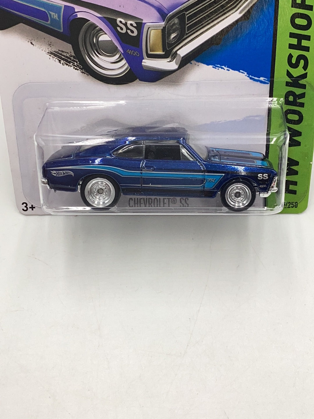 2014 hot wheels super treasure hunt Chevrolet SS W/Protector