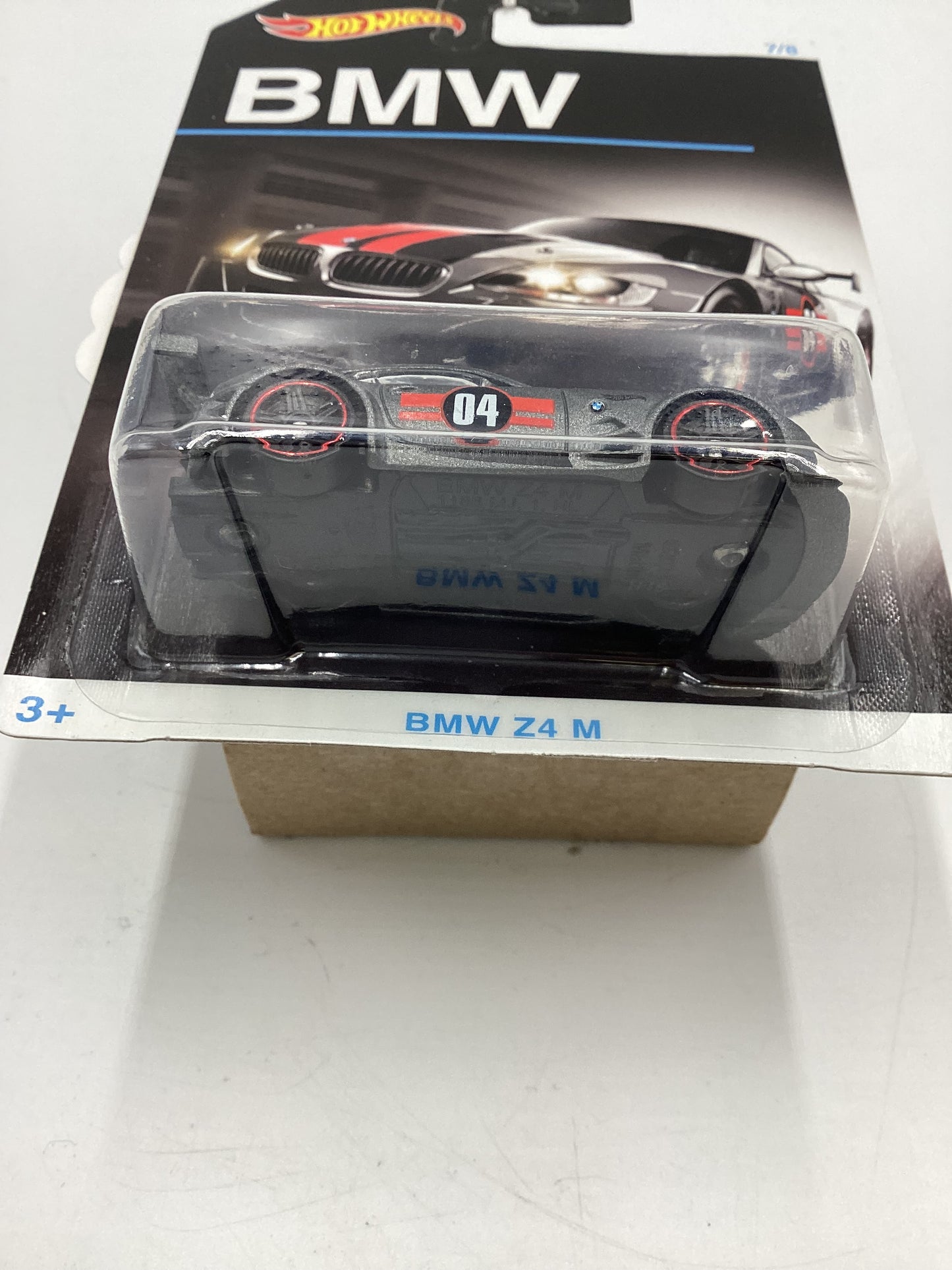 Hot Wheels BMW Series #7 BMW Z4 M Gray Walmart Exclusive 152D