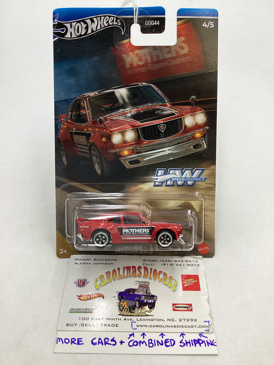 2024 Hot Wheels Speed Graphics 4/5 Mazda RX-3 159G