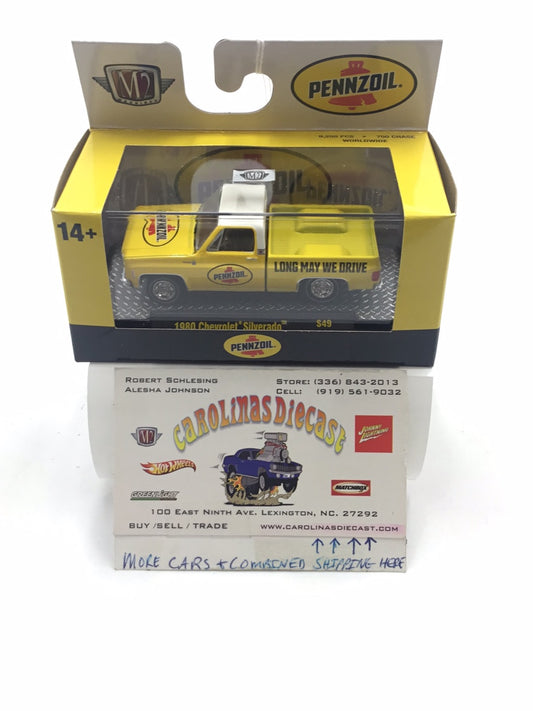 2023 M2 MACHINES 1980 Chevrolet Silverado Pennzoil S49