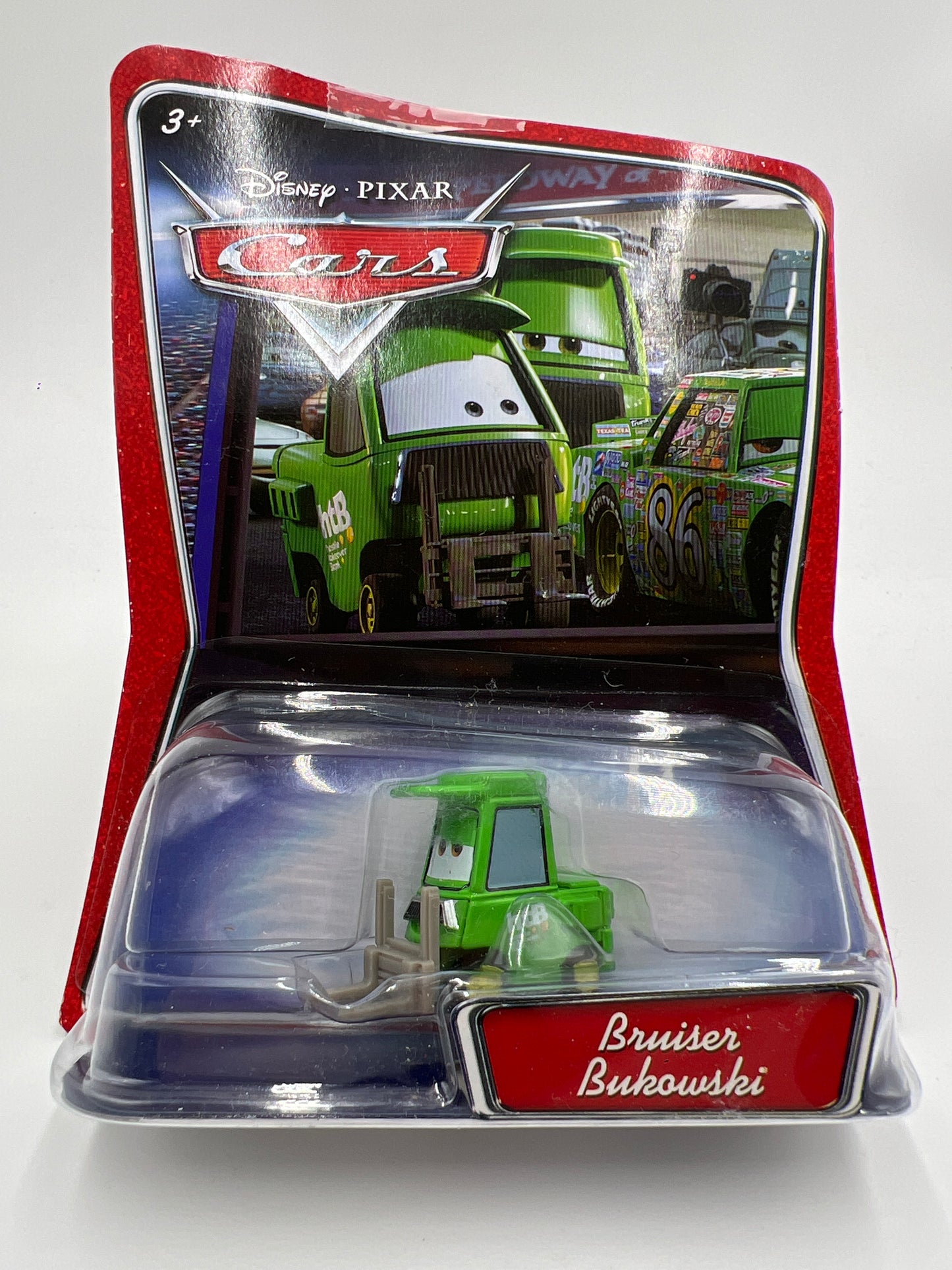 Disney Pixar Cars Bruiser Bukowski Green 138i