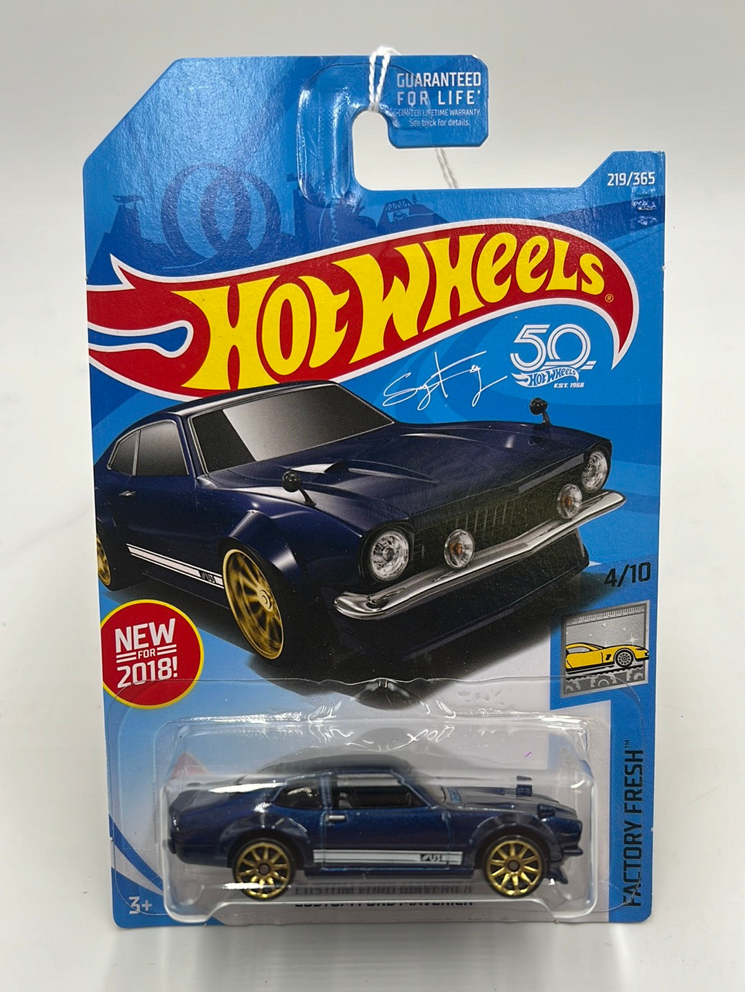 Hot Wheels 2018 #219 Custom Ford Maverick 34C