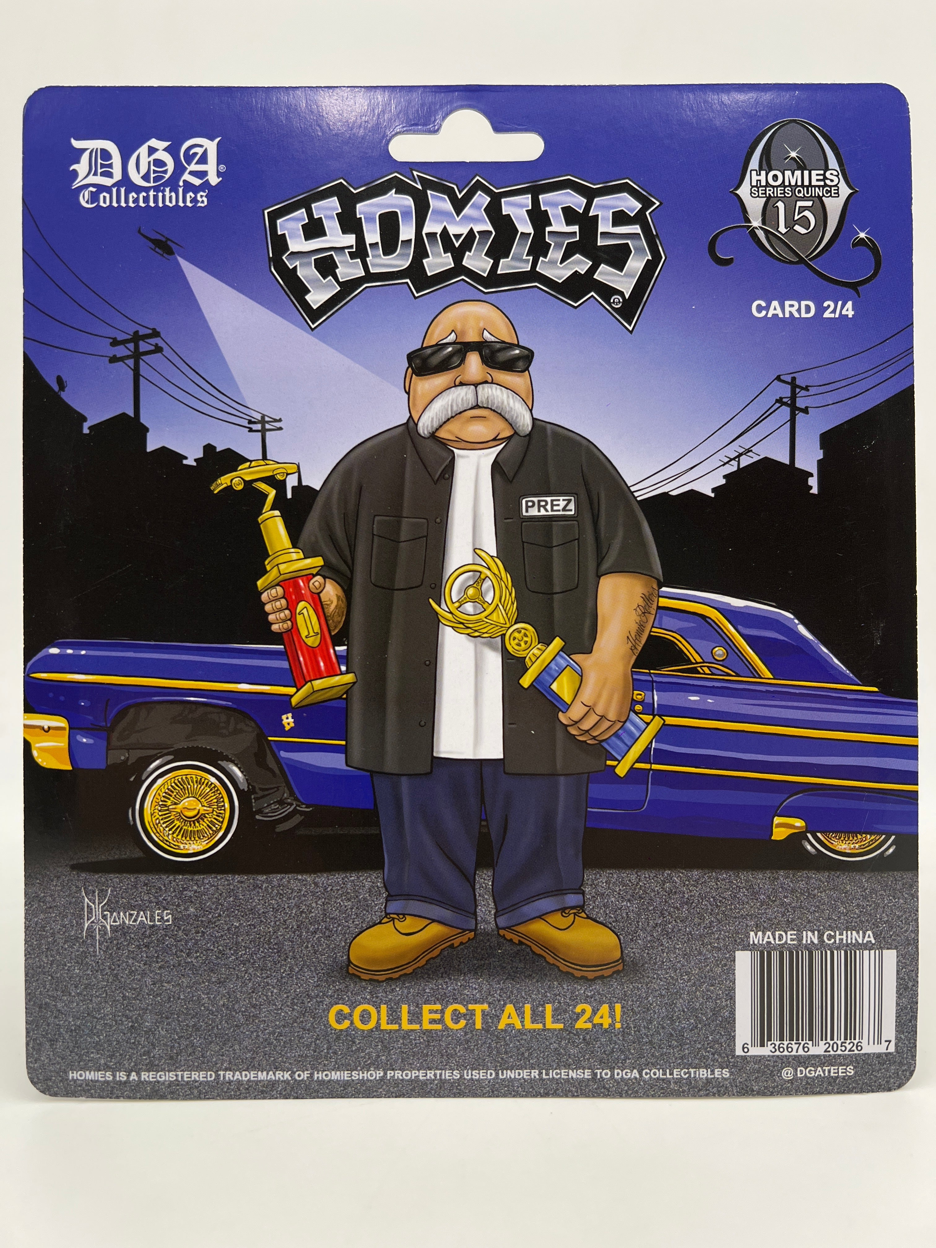 DGA Collectibles Homies Series 15 Card 2/4 – carolinasdiecast