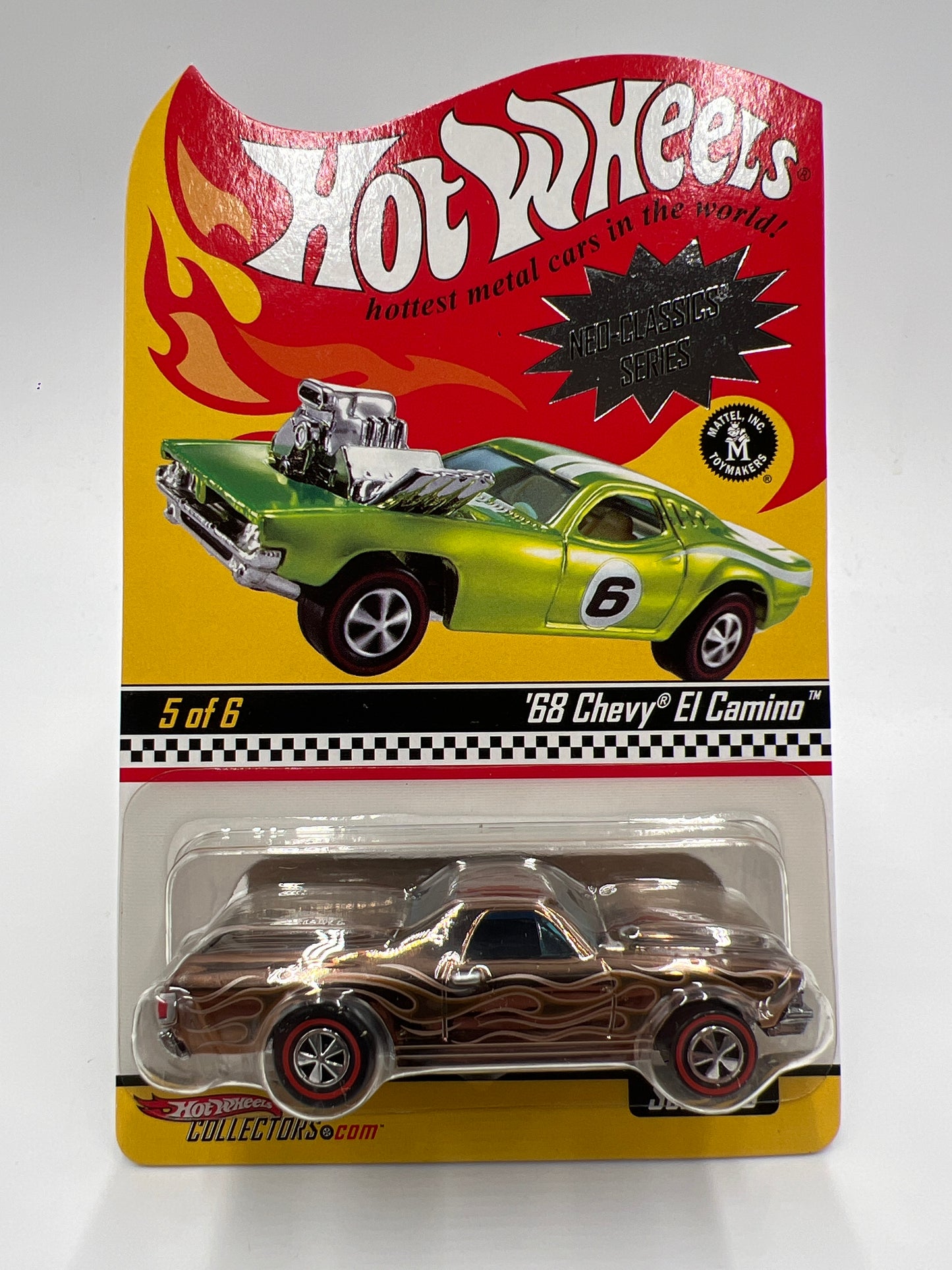 2007 Hot Wheels RLC Neo-Classics Series 6 #5 68 Chevy El Camino 7357/11000 W/Protector