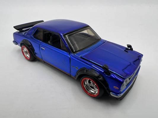 2022 Hot Wheels RLC Club Exclusive 1972 Nissan Skyline H/T 2000GT-R Blue Loose