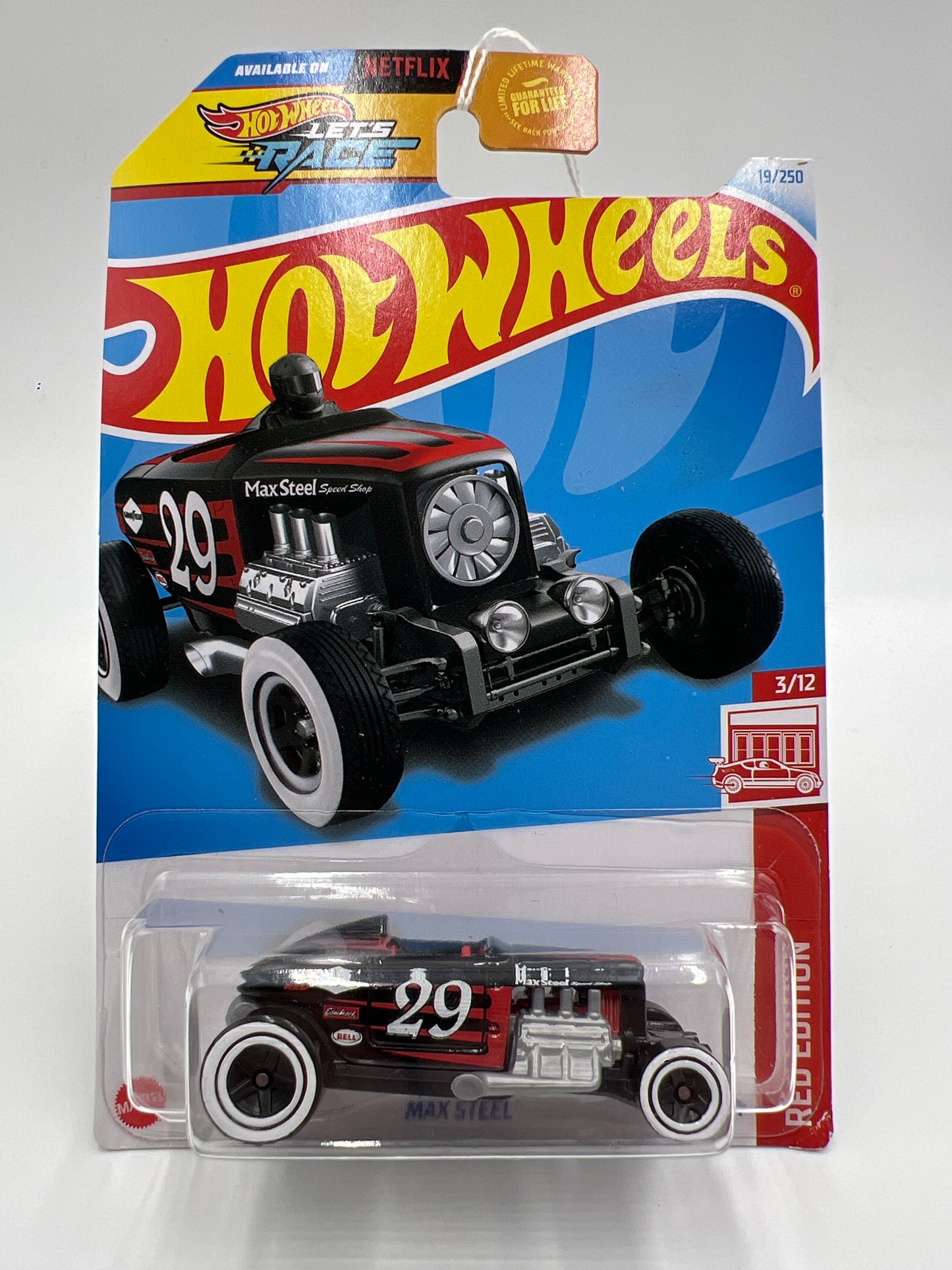 2024 Hot Wheels Target Exclusive Red Edition #19 Max Steel Black 144F