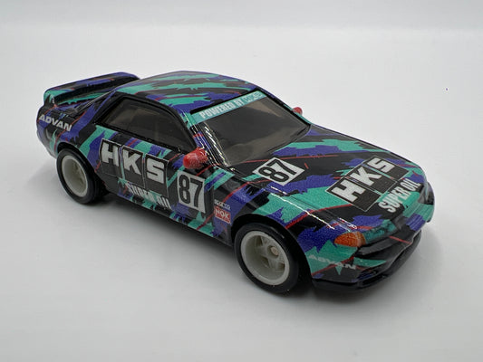 Hot Wheels 1/64 Premium Open Track Nissan Skyline GT-R R32 HKS Loose
