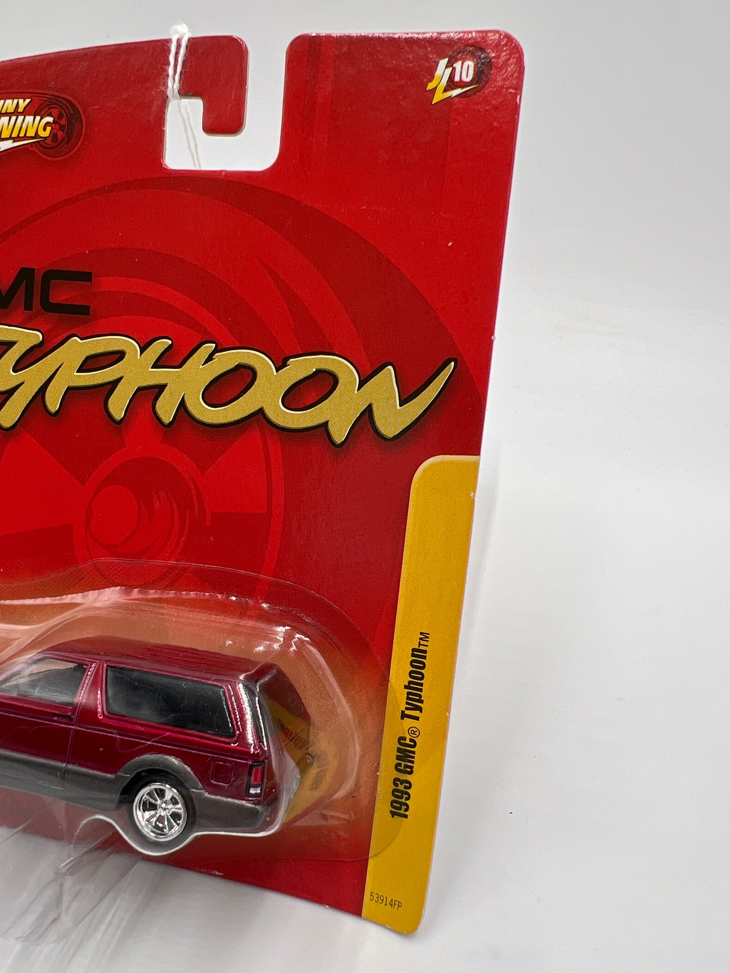 Johnny Lightning Release #10 1993 GMC Typhoon Red