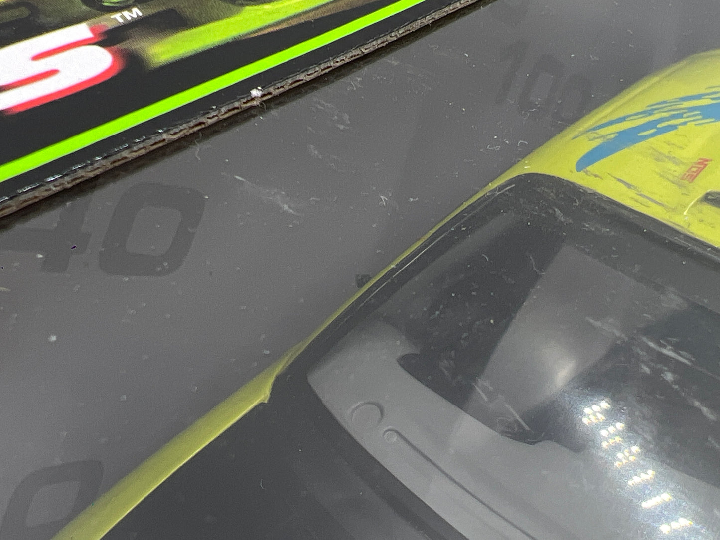 Racing Champions 1/18 Fast & Furious Street Glow 1995 Mitsubishi Eclipse Green VHTF Missing Mirror