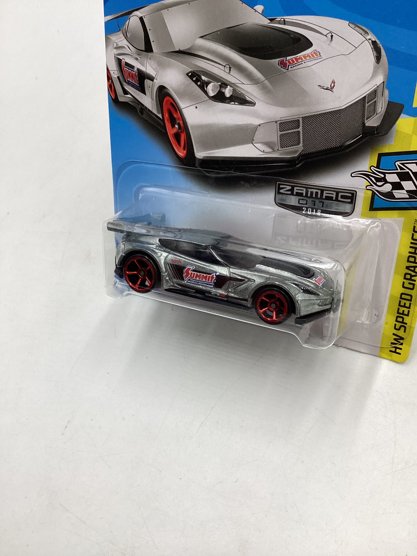 2018 Hot wheels Zamac #11 Corvette C7.R