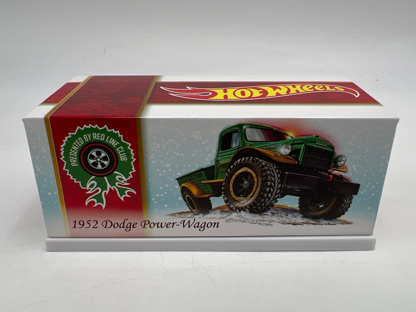 2023 Hot Wheels RLC Holiday Car #12957/30000 1952 Dodge Power Wagon Green