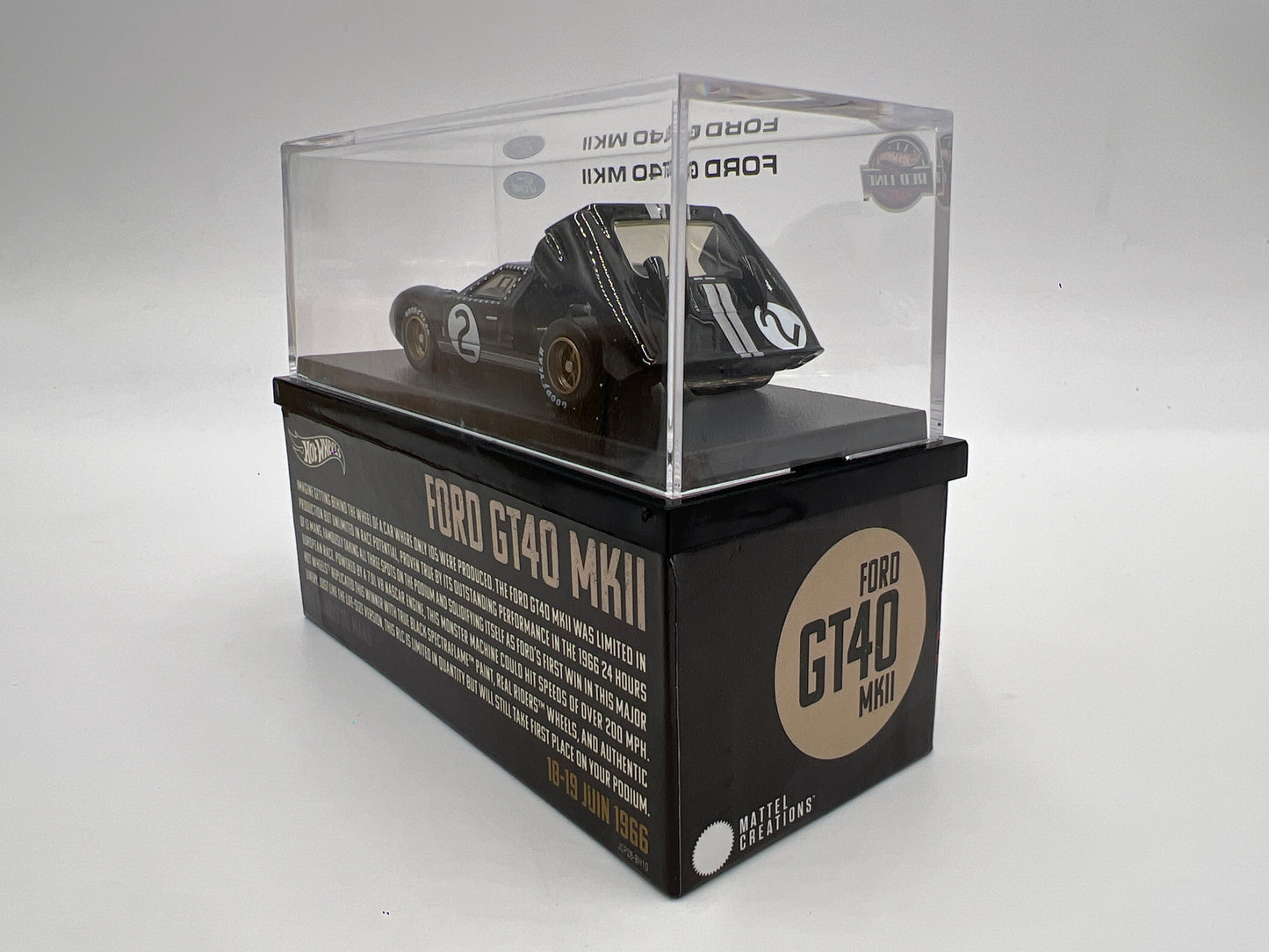 2025 Hot Wheels RLC Ford GT40 MKII Black