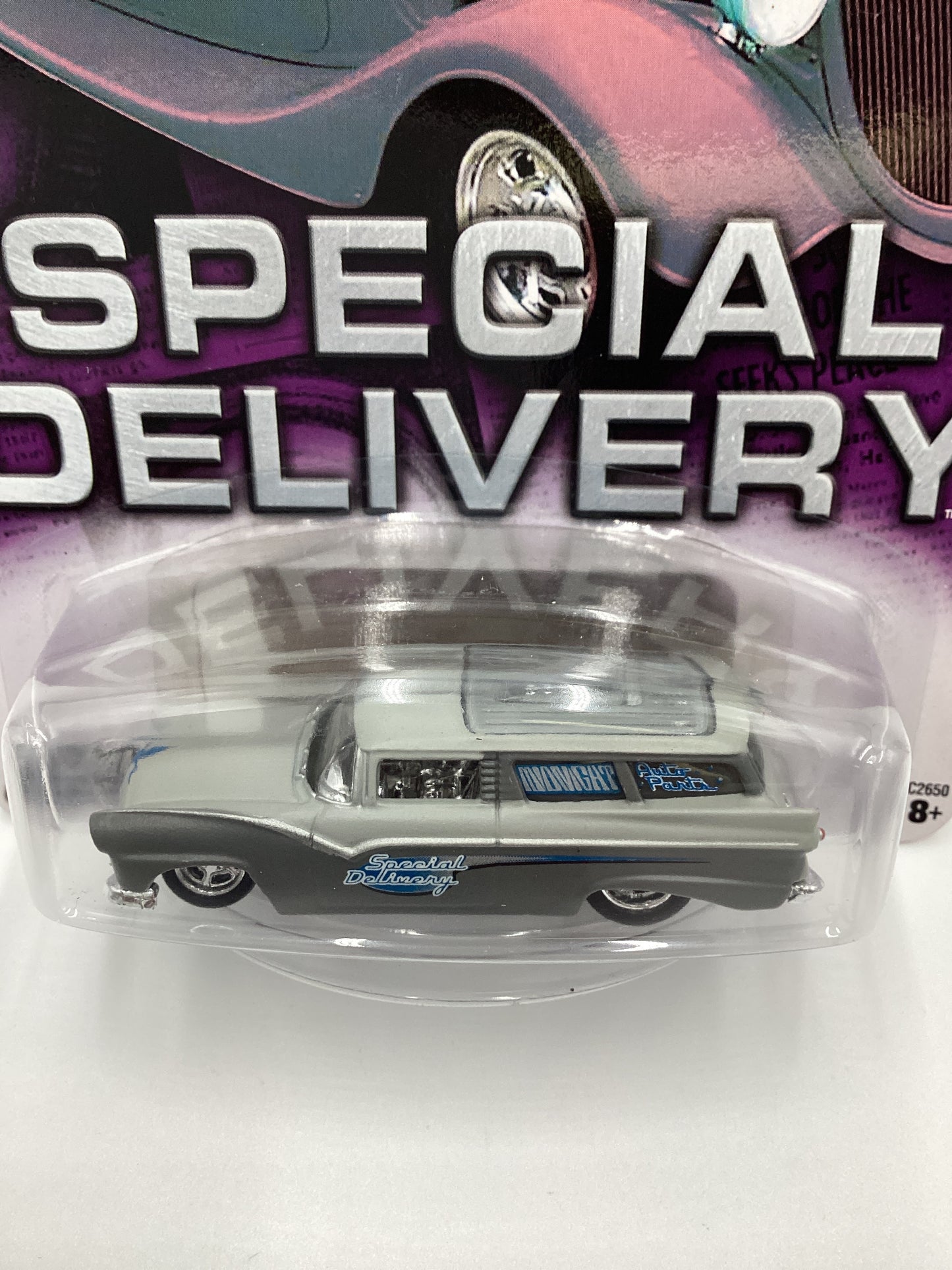 Hot Wheels Special Delivery #3 8 Crate Primer Grey 244G