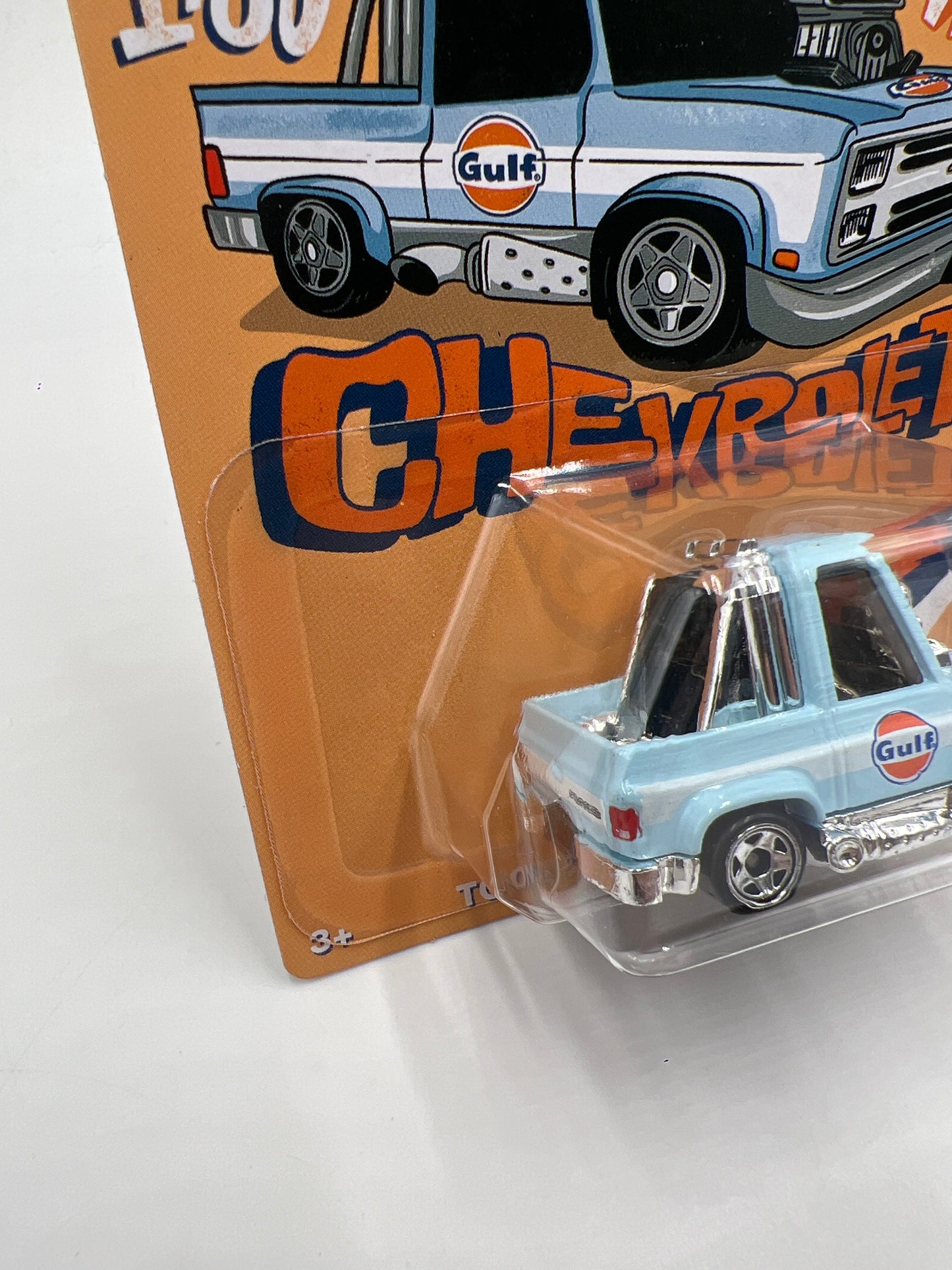 2025 Hot Wheels Silver Series Tooned Gulf #3 Toond 83 Chevy Silverado 156L
