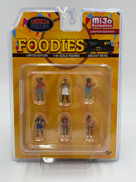 American Diorama MiJo Exclusives 1:64 Scale Figures Foodies 175D