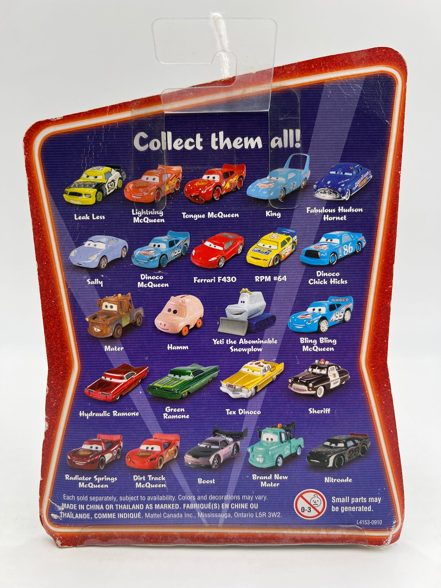 Disney Pixar Cars Supercharged Mario Andretti 137F