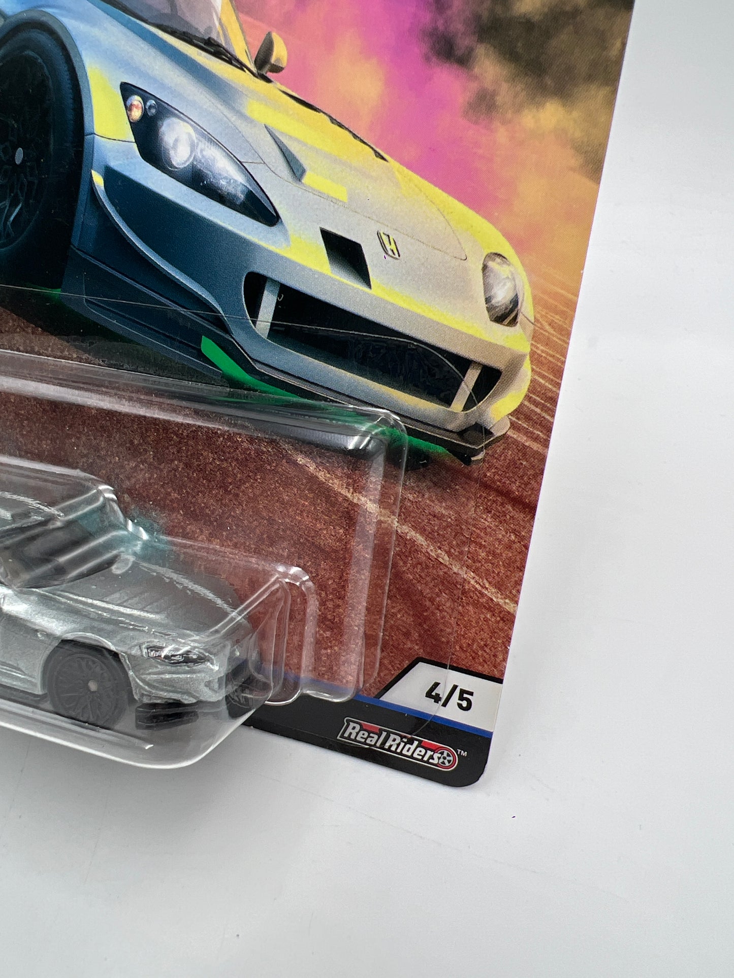 Hot Wheels Premium Street Tuners #4 Honda S2000 Silver W/Protector