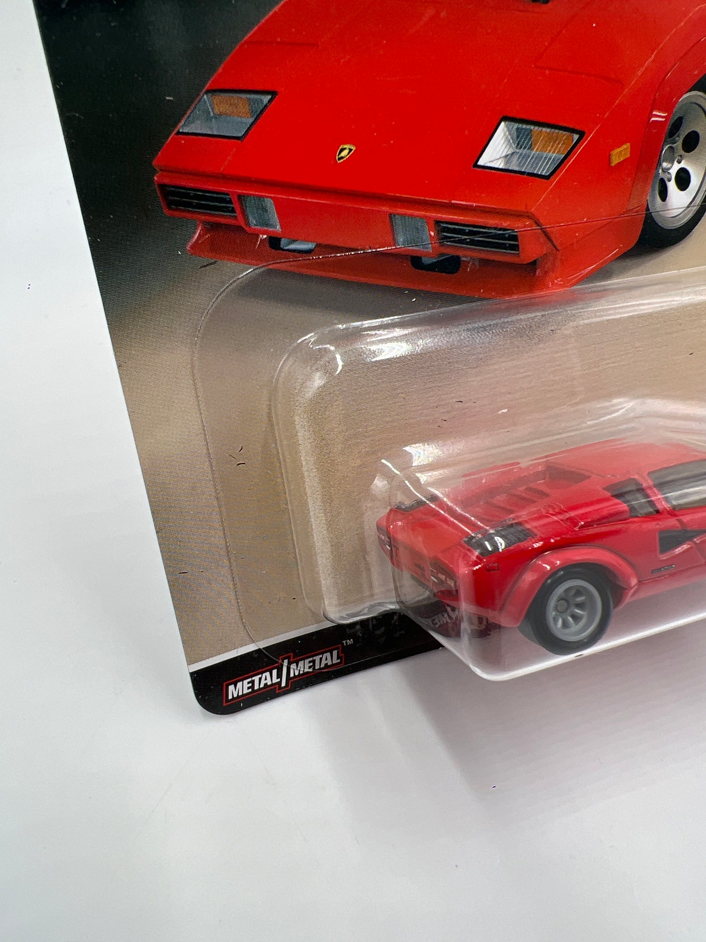 Hot Wheels Premium Jay Lenos Garage #4 Lamborghini Countach LP 5000 QV Red