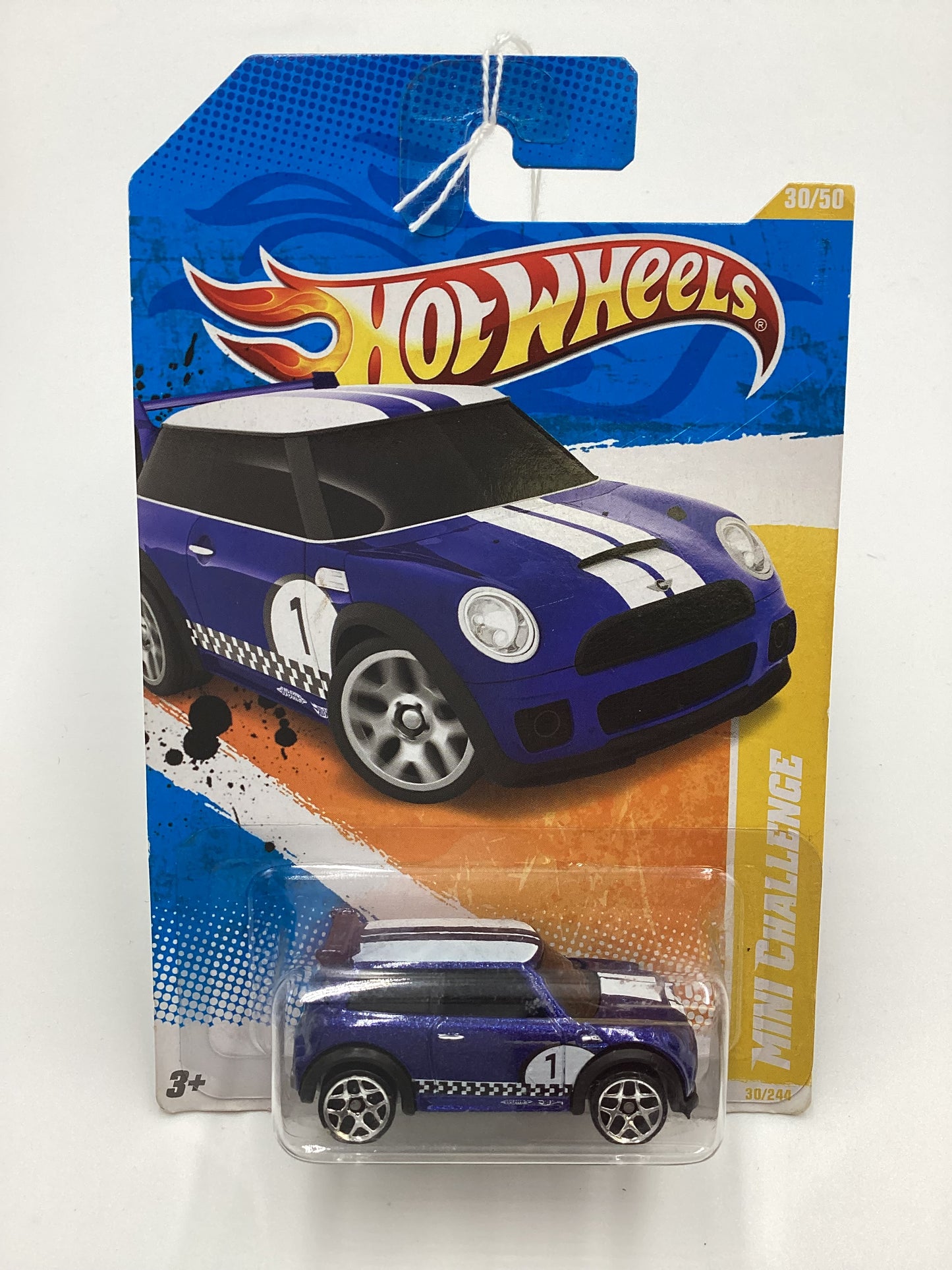 2011 Hot Wheels #30 Mini Challenge Blue