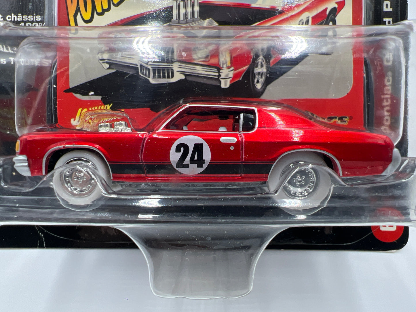Johnny Lightning Street Freaks The Spoilers #6 72 Pontiac Grand Prix White Lightning Chase Red