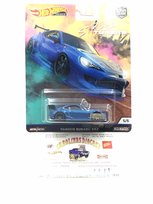 Hot wheels car culture Street Tuners  5/5 Pandem Subaru BRZ