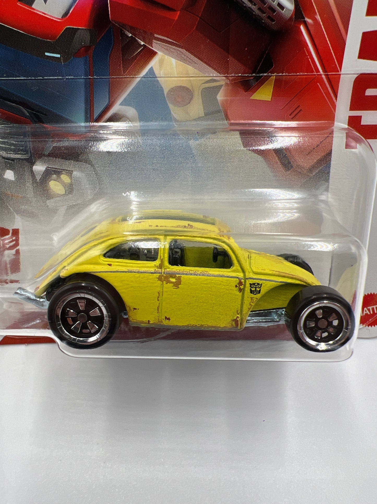 2024 Hot Wheels Transformers #1 Custom Volkswagen Beetle Yellow 159H