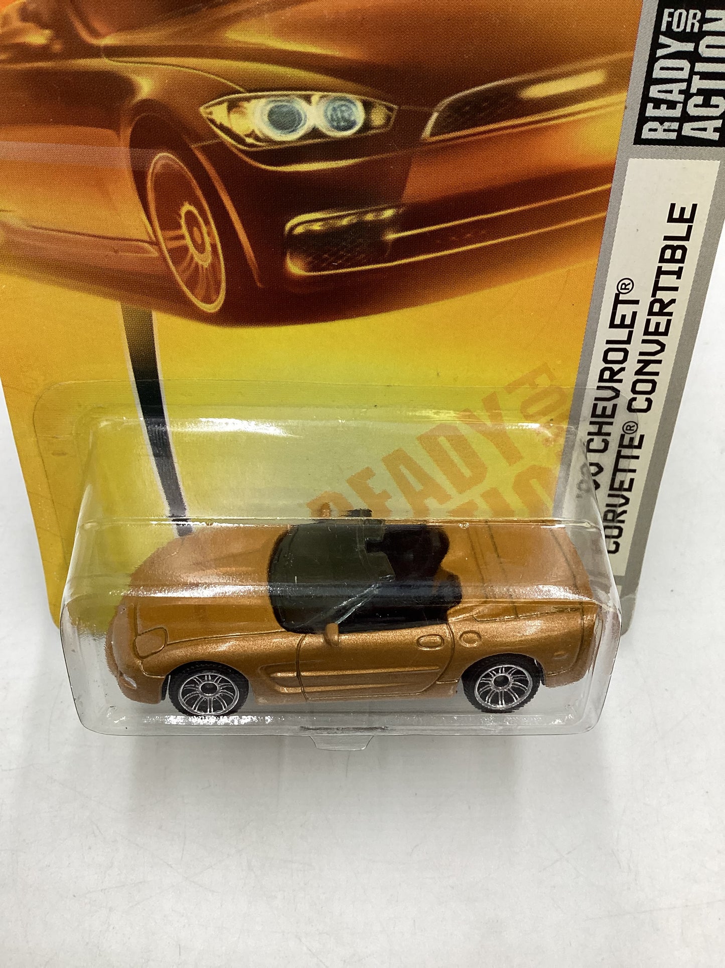 Matchbox #25 00 Chevrolet Corvette Convertible Brown 206D