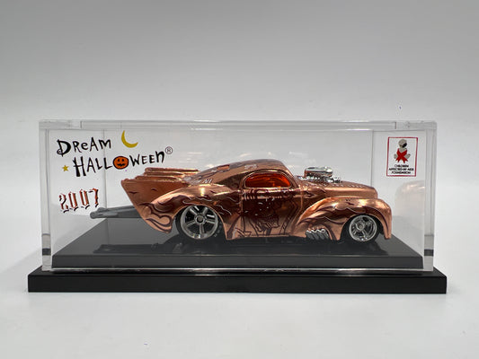 Hot Wheels Dream Halloween 2007 CAAF Charity Car 1941 Willys Copper W/Real Riders