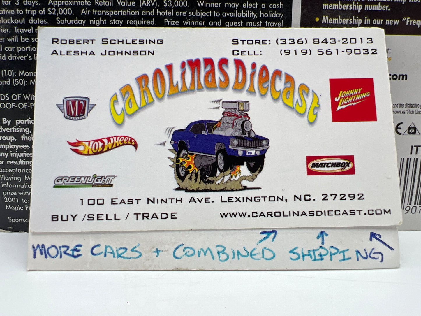 Johnny Lightning Monopoly 1997 Chevy Tahoe White 230D