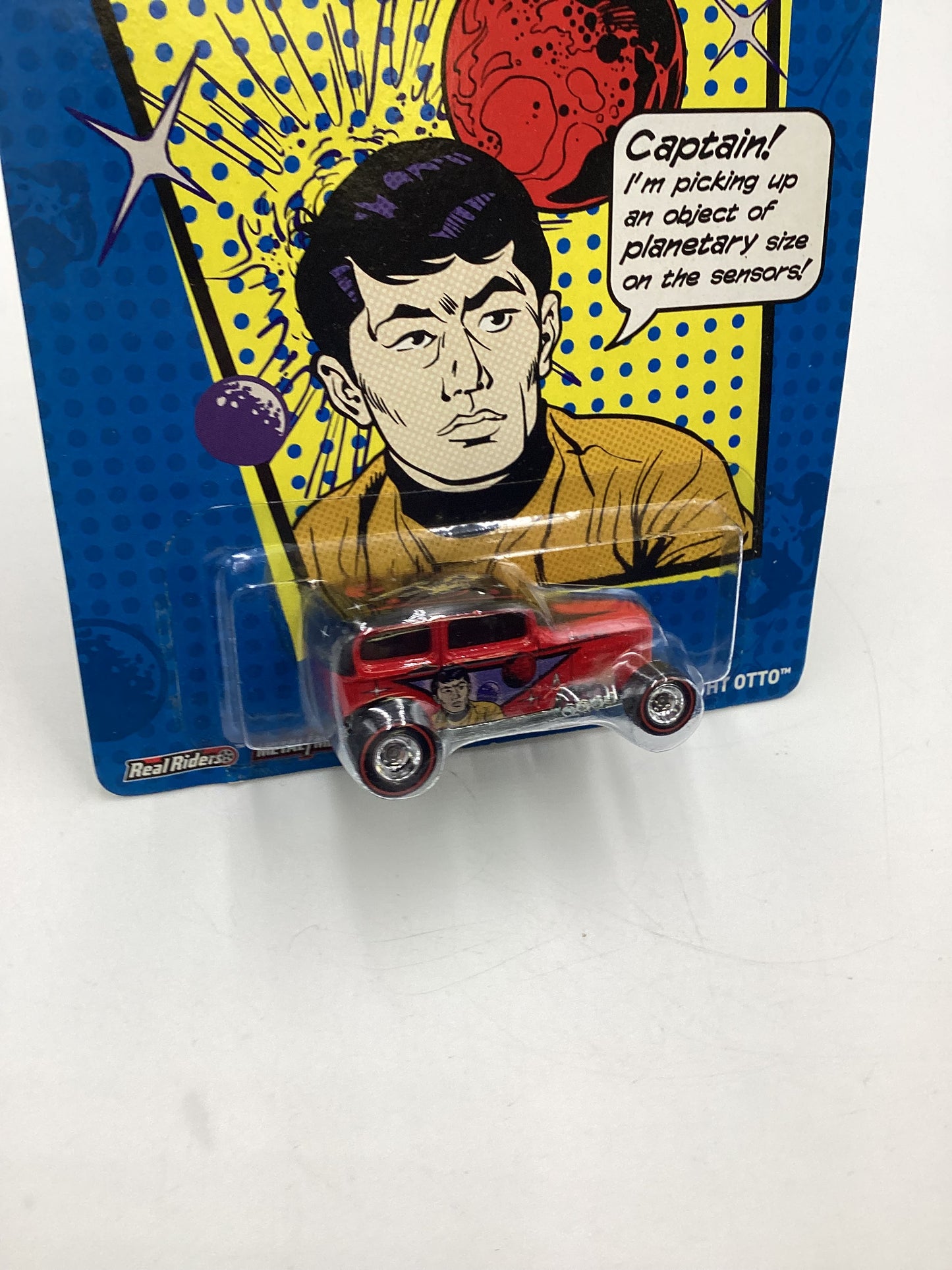 Hot wheels Pop Culture Star Trek Sulu Midnight Otto Red 267A