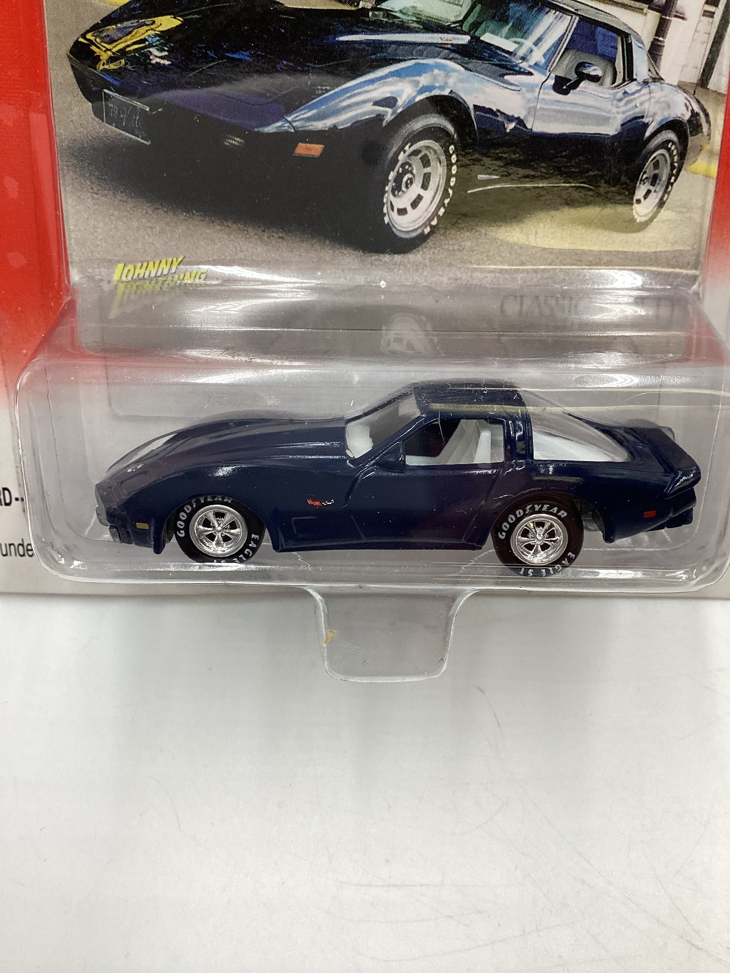 Johnny Lightning Classic Gold Collection 1979 Chevy Corvette Dark Blue 185B