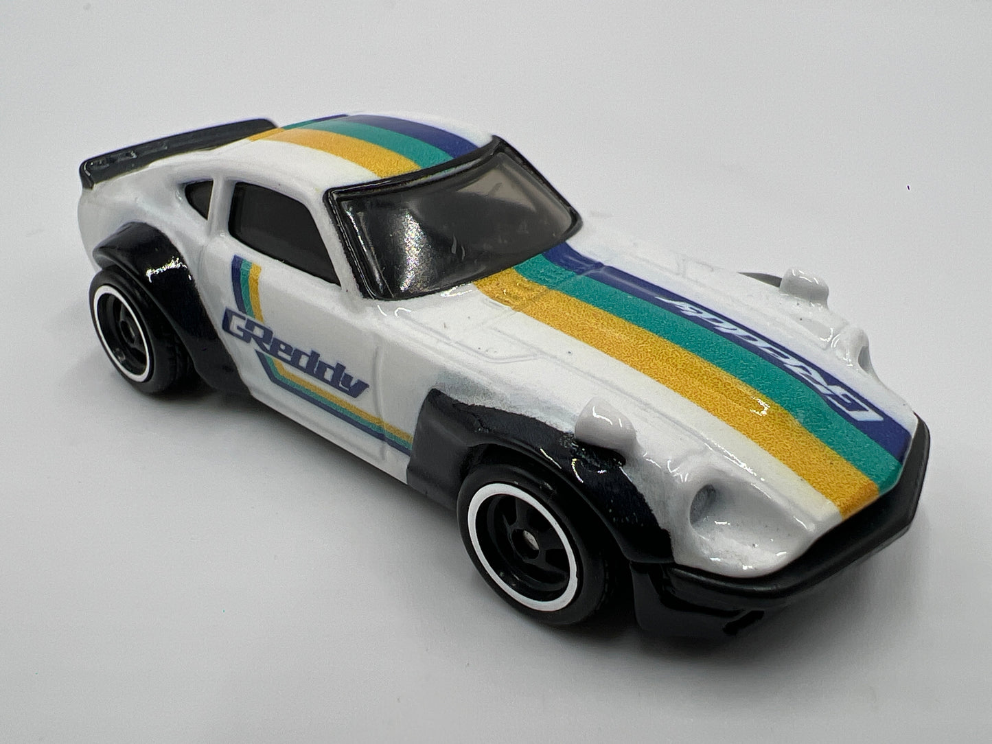 Hot Wheels 1/64 Premium Diorama Set Custom Datsun 240Z GReddy White Loose